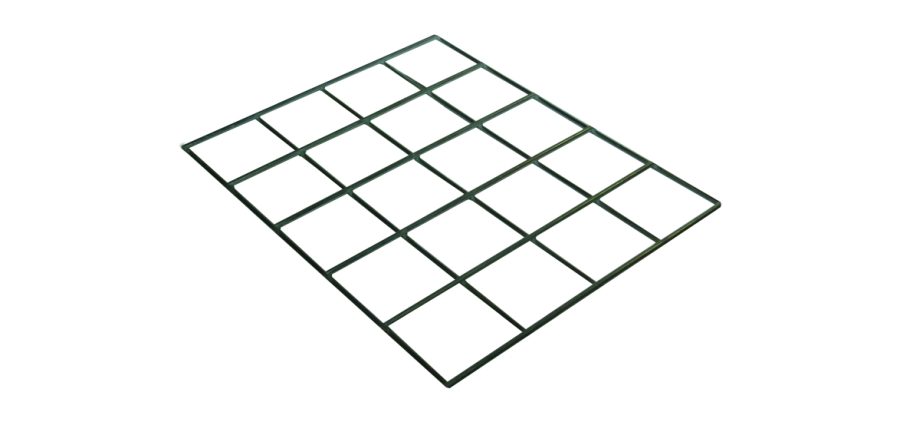 Оцинкованная стальная сетка 3 мм, ячейка 100x100мм, упаковка 25,2 кв.м.