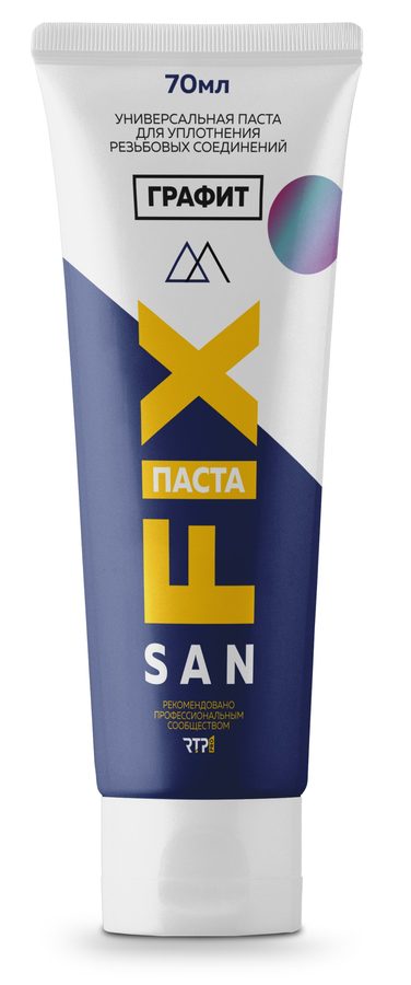 Паста унив д/упл рез соед70,туба,графит,FIX